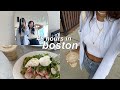 travel vlog ⭐ | first solo trip, spending more time alone, brand trip, events, exploring boston
