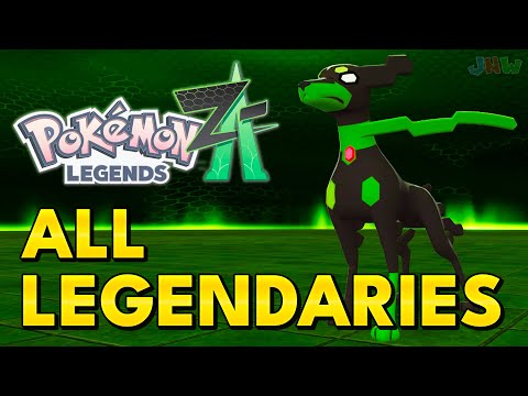 How to Get ALL LEGENDARY POKEMON in Pokemon Legends Z-A!