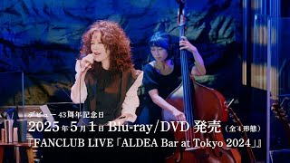 【発売情報】fanclub live「aldea bar at tokyo 2024」blu-ray+/dvd 一般販売