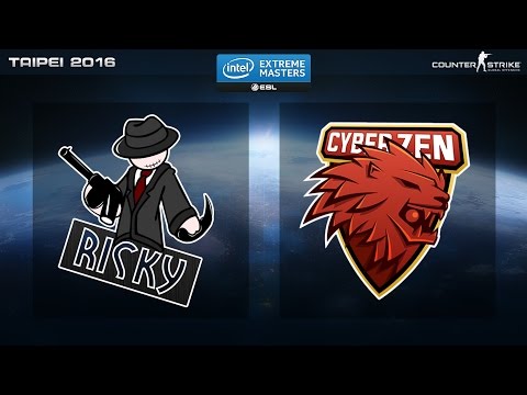 CS:GO - Risky vs. CyberZen [Cbble] - IEM Taipei 2016 - Group A