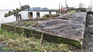 preview picture of video 'Emder Hafen Freilegung des WW2nd Bunkers Narvikstrasse Weltkriegsbunker Bunker Emden'