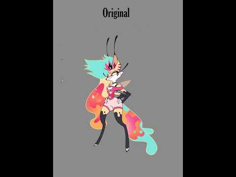 Vivziepop's Beelzebub redesign (Gluttony) #helluvaboss