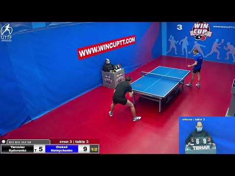 Сидоренко Ярослав 1-3 Гутниченко Алексей    Восток 3  WINCUP 22.02.22 Прямая Tрансляция Зал 3