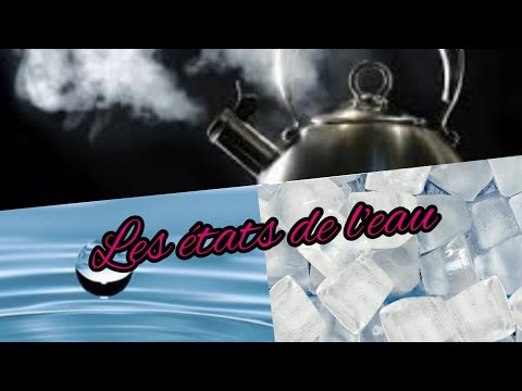 Les états de l'eau