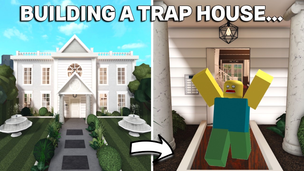 BUILDING A HOUSE TO TRAP PLAYERS IN BLOXBURG