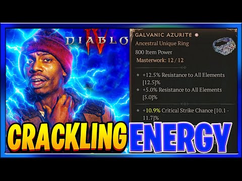Diablo 4 Season 10 New CRACKling Energy Showcase : New Unique Explained