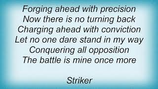 Annihilator - Striker Lyrics