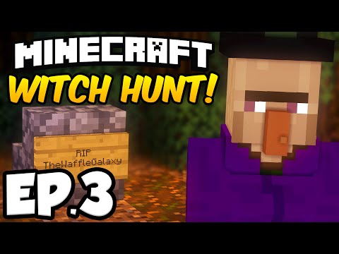 TheWaffleGalaxy - Minecraft: WITCH HUNT Ep.3 - FINDING THE WITCH'S APPRENTICE & WITCH!!! (Minecraft Adventure Map)