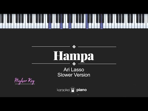 Hampa (HIGHER KEY) Ari Lasso (KARAOKE PIANO)