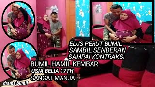 Download lagu ELUS PERUT BUMIL SAMBIL SENDERAN SAMPAI KONTRAKSI/HAMIL KEMBAR BESAR 9BULAN mp3