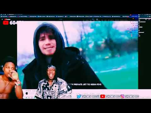 ISHOWSPEED and KSI react to PACKGOD's DISS TRACK