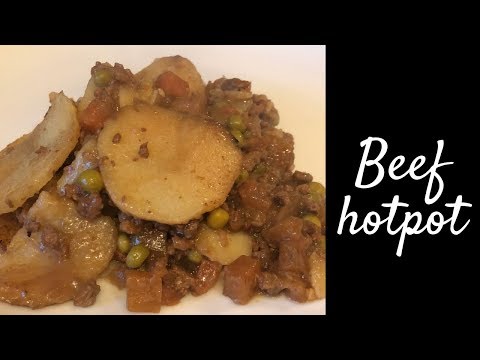 Classic minced beef hotpot recipe & cook with me! :)