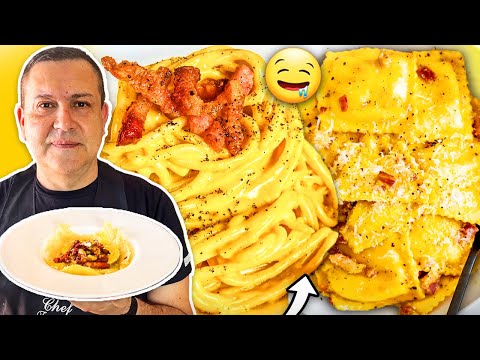 ๐จโ๐ณ IN CUCINA CON CHEF FRANCO: RAVIOLI alla CARBONARA!!