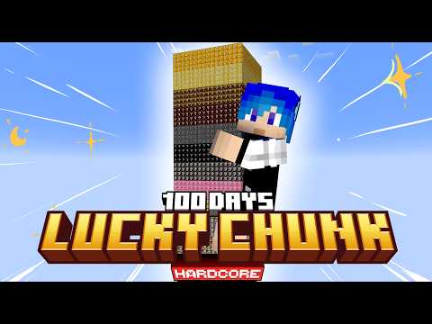 100 Hari Minecraft Hardcore LUCKY CHUNK