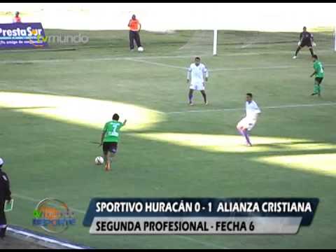 Sportivo Huracán 0 - 1  Alianza Cristiana -  (fecha 6) segunda profesional - Tvmundo Deportes 2013