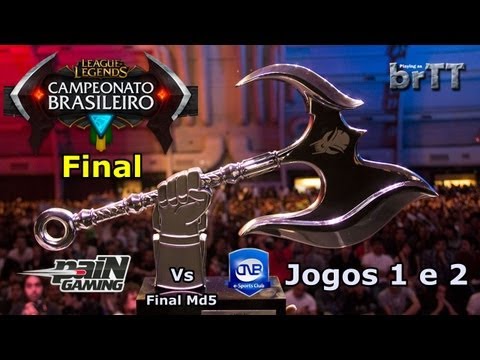 Campeonato Brasileiro de LoL 2013 - paiN x CNB Final Md5 Jogos1 e 2