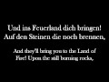 Svbway To Sallys 'Feuerland' (English Lyrics)