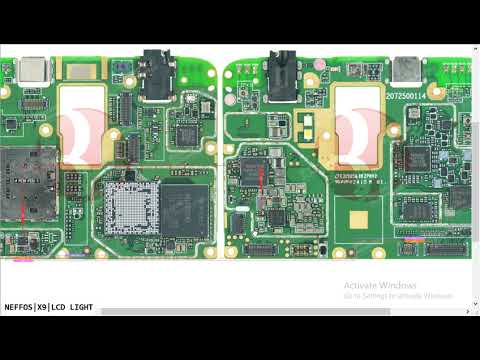 NEFFOS X9 LCD Light Problem Hardware Solution