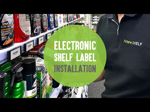 Electronic Shelf Label Installation Process Australia