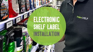 Electronic Shelf Label Installation Process Australia