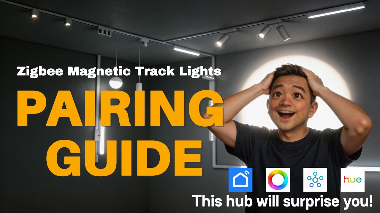 I Didn't Expect Tuya Zigbee Magnetic Track Lights to Work with This Hub