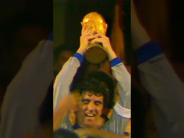 Watch Dino Zoff Lift Trophy At 40 #shorts #zoff #worldcup