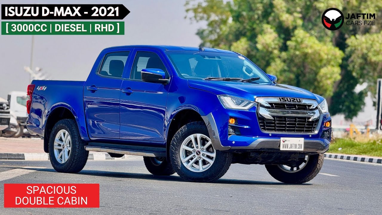 Isuzu DMax 3.0L Diesel AT 4WD - KEY START - Multipurpose Steering - Rear AC Vents - Alloy Rims - Tow Hitch - Go video