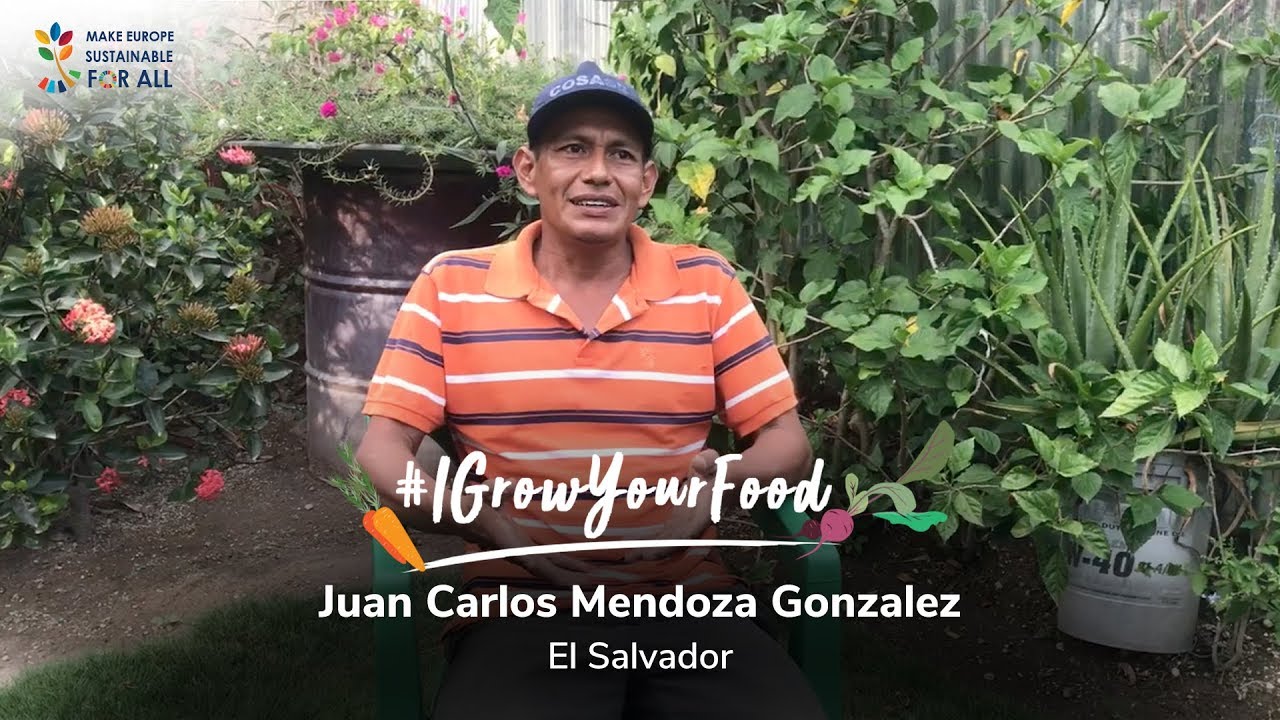 Meet Juan Carlos Mendoza Gonzalez, an organic farmer from El Salvador 🇸🇻