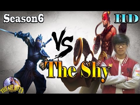 The Shy -leesin vs Shen, top lane , lol korea  season6 game play (jan,17/2016)