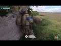 Video shows Ukrainian forces fighting Russian troops on the front line in the Kharkiv region - Video