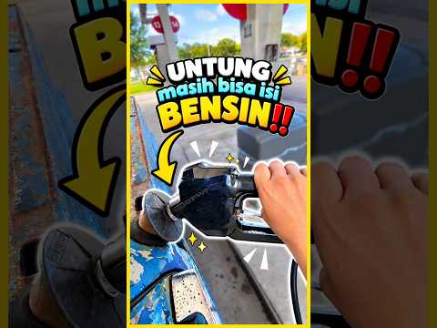 FITUR mobil jaman dulu buat isi BENSIN‼️👏👏👏 #mobil #bbm #videoviral