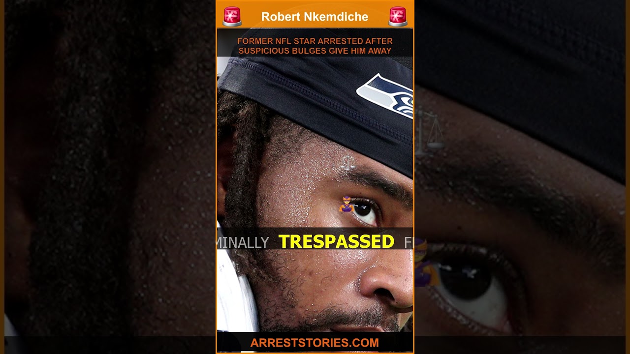 FORMER NFL STAR ARRESTED AFTER SUSPICIOUS BULGES GIVE HIM AWAY