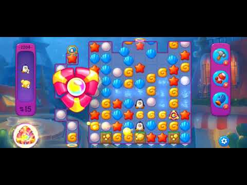 Fishdom Super Hard Level 2204 (with Double Super Lightning) @choraelmin