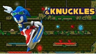 Fireboy and Watergirl but its Sonic 3 & Knuckl