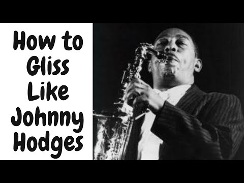 The Dominant Saxophone Technique of Johnny Hodges