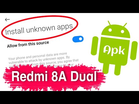 How to Allow Unknown Sources in Redmi 8A Dual | Redmi 8A Dual Unknown Sources Setting