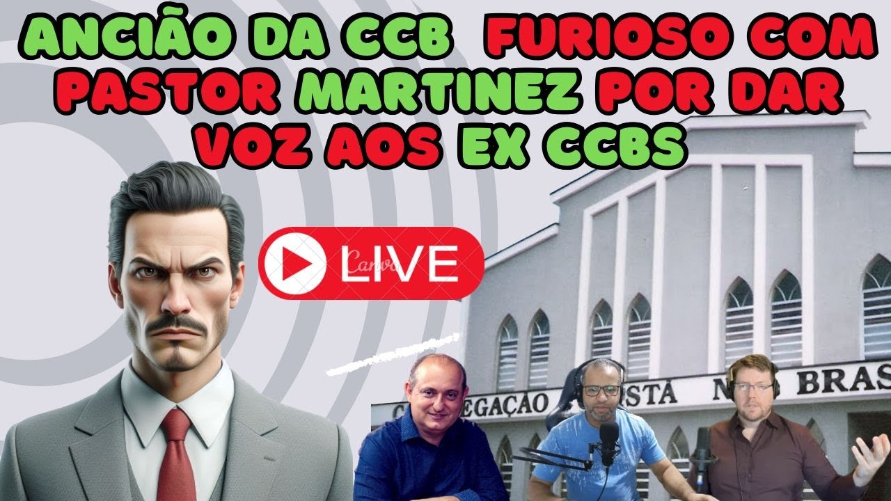 ANCIÃO FURIOSO COM O CACP POR DAR VOZ AOS EX-CCBISTAS