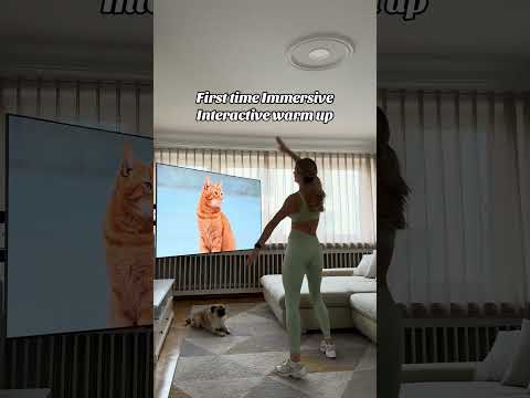 Diese Choreo kann sogar ich  😂💪🏼#immersiveinteractivewarmup #warmup #warmupexercise