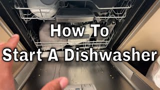 How To Start A Dishwasher
