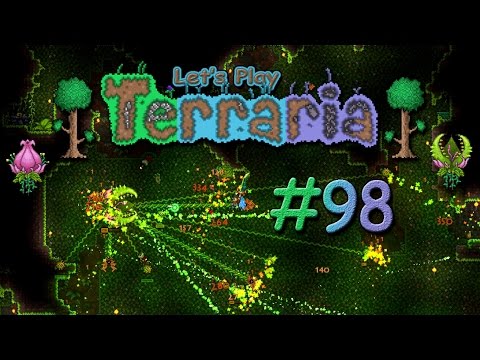 Let's Play Terraria (1.2) - Ep. 98: PLANTERA & LIHZAHRDS