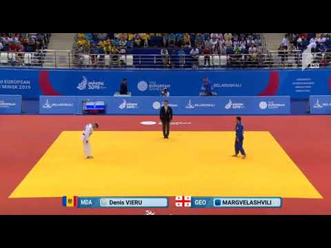 Margvelashvili Vazha vs Vieru Denis JudoMinsk2019/-66kg/Bronze