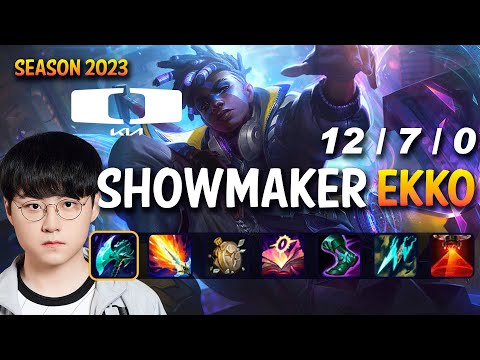 DK Showmaker EKKO vs AZIR Mid - Patch 13.12 KR Ranked