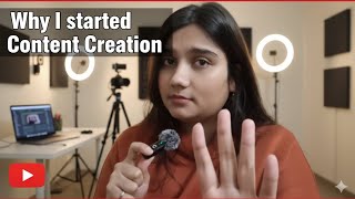 Why I started Content Creation - My first YT video.