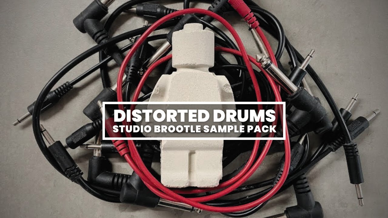 Distorted Drums - Studio Brootle Sample Pack (and discount code for 25% off)