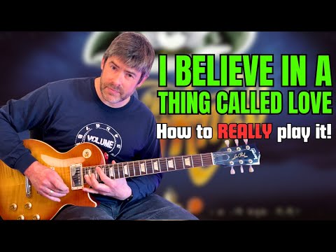 I Believe In A Thing Called Love: The Ultimate Guitar Solo Masterclass