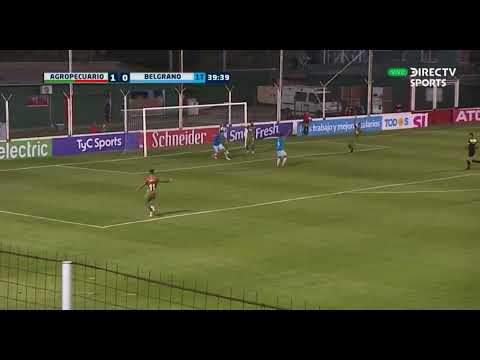 Gol de Pablo Vegetti Agropecuario 1 Belgrano 1 | Primera Nacional fecha 33