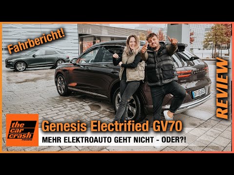 Genesis Electrified GV70 im Test (2023) Mehr Elektroauto braucht man nicht! Fahrbericht | Review