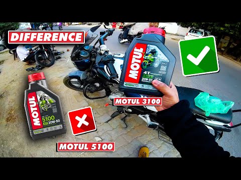 Motul 3100 vs Motul 5100: Which Engine Oil is Better for Bajaj V15?