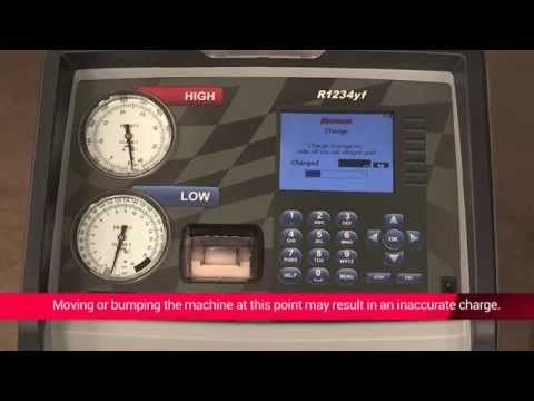 Robinair R1234yf Charge
