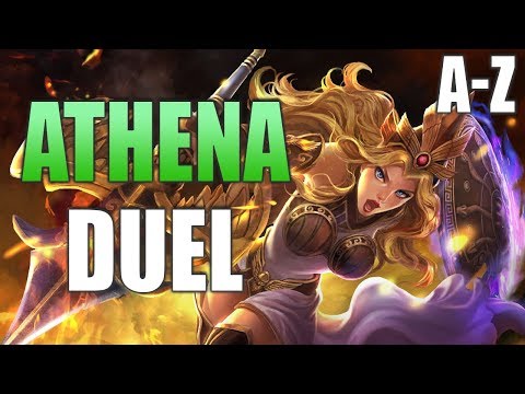 SMITE A-Z Ranked Duel - Athena | No Ultimate!